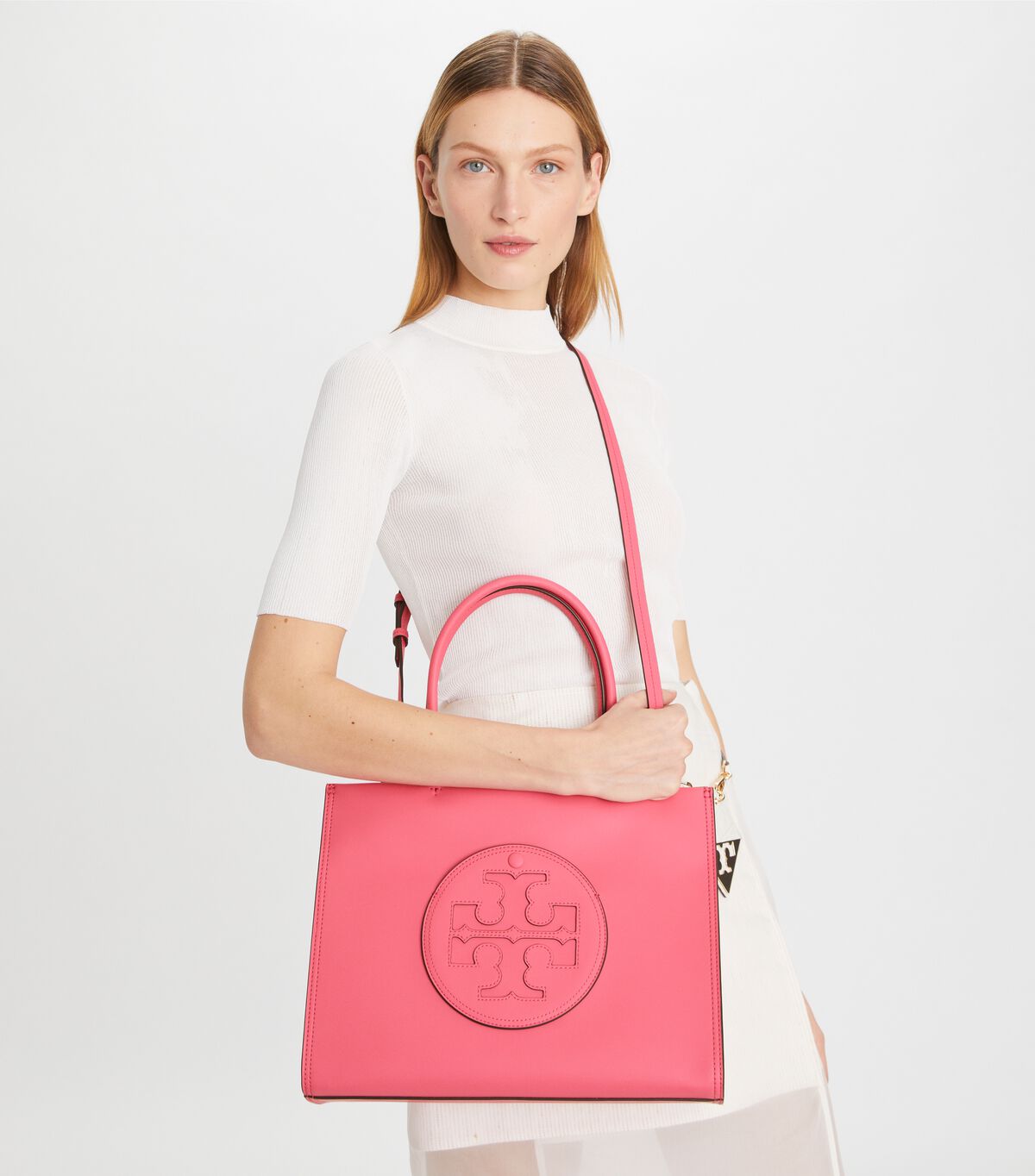 Bolso Tote Tory Burch Small Ella Bio Mujer Rosas | OUTLETS-86527419