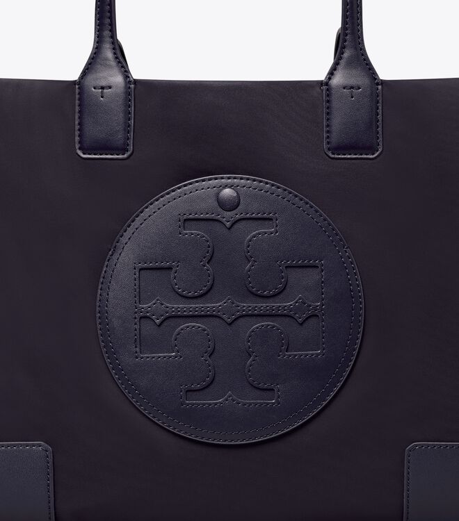 Bolso Tote Tory Burch Small Ella Mujer Azul Marino | OUTLETS-75320849