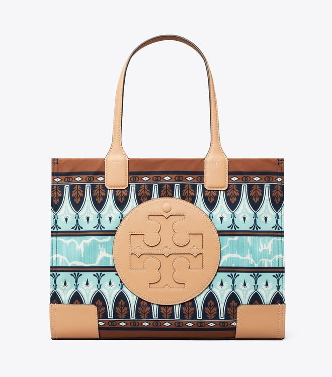 Bolso Tote Tory Burch Small Ella Printed Mujer Multicolor | OUTLETS-16530979