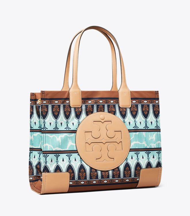 Bolso Tote Tory Burch Small Ella Printed Mujer Multicolor | OUTLETS-16530979