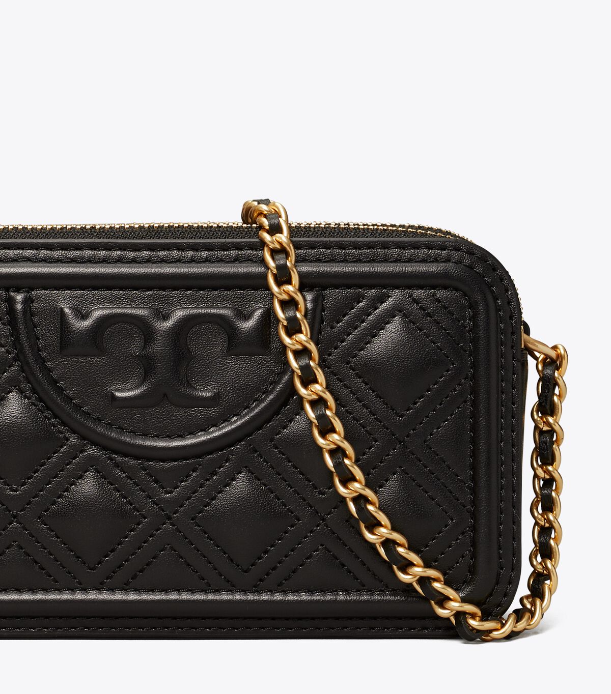 Bolsos Cruzados Tory Burch Fleming Double-zip Mujer Negros | OUTLETS-53890429