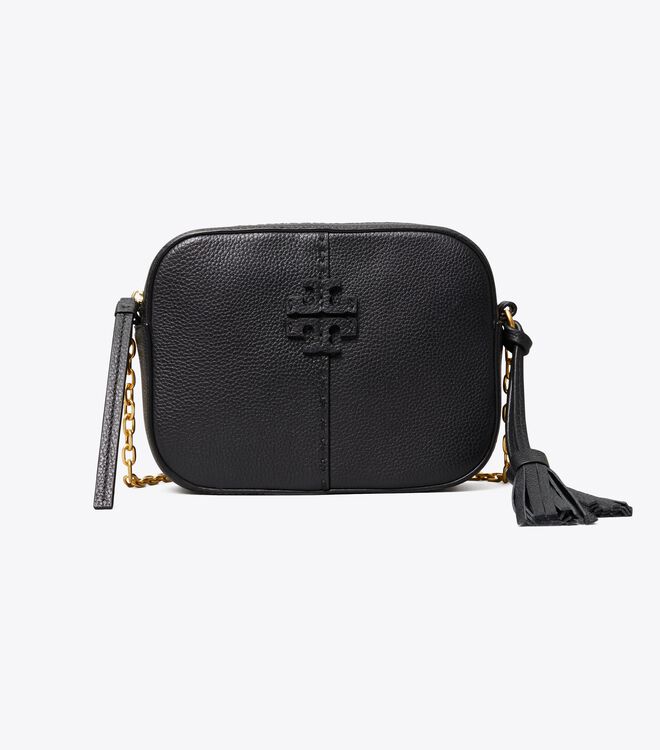 Bolsos Cruzados Tory Burch Mcgraw Mujer Negros | OUTLETS-63049279