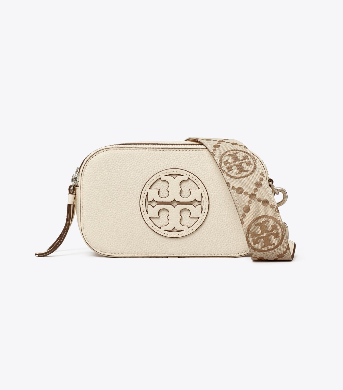 Bolsos Cruzados Tory Burch Mini Miller Mujer Blancos | OUTLETS-61043789