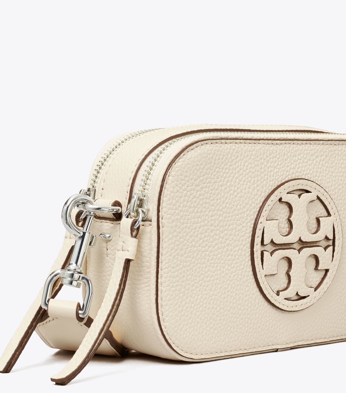 Bolsos Cruzados Tory Burch Mini Miller Mujer Blancos | OUTLETS-61043789