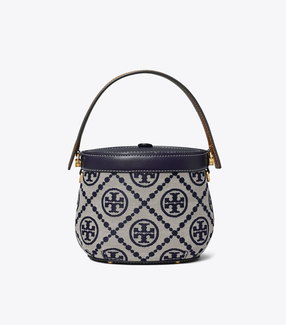 Bolsos Cruzados Tory Burch Mini T Monogram Mujer Azul Marino | OUTLETS-62059749