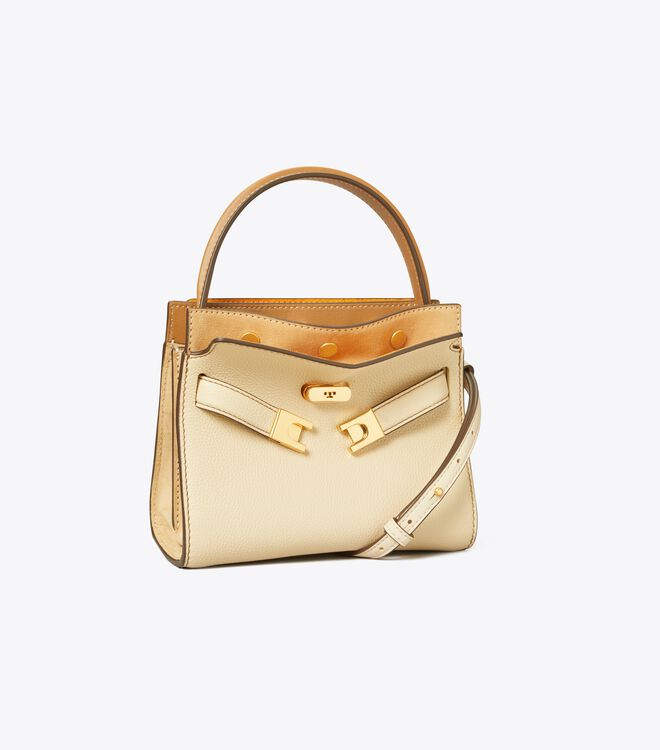 Bolsos Cruzados Tory Burch Petite Lee Radziwill Mujer Beige | OUTLETS-41506399