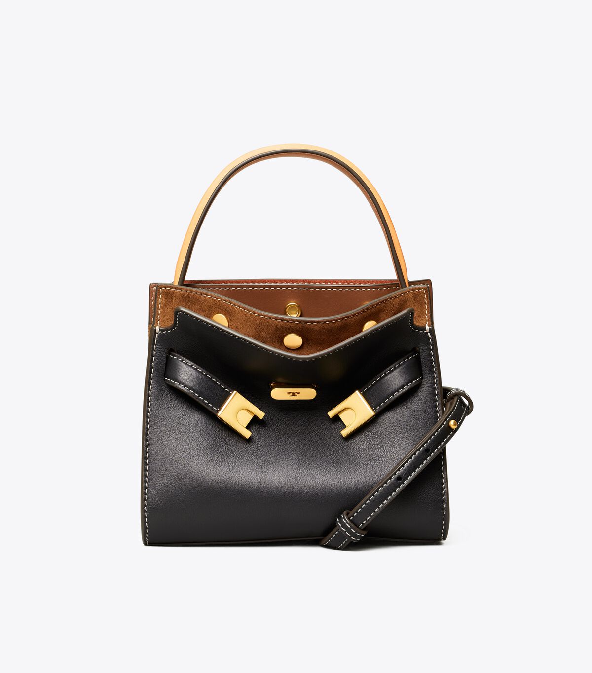 Bolsos Cruzados Tory Burch Petite Lee Radziwill Mujer Negros | OUTLETS-46915219