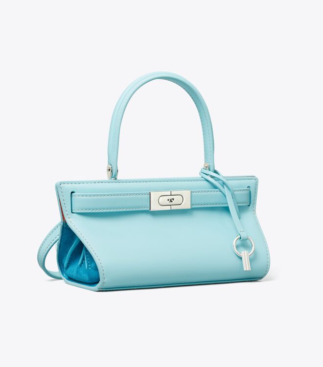 Bolsos Cruzados Tory Burch Petite Lee Radziwill Mujer Azur | OUTLETS-64071259