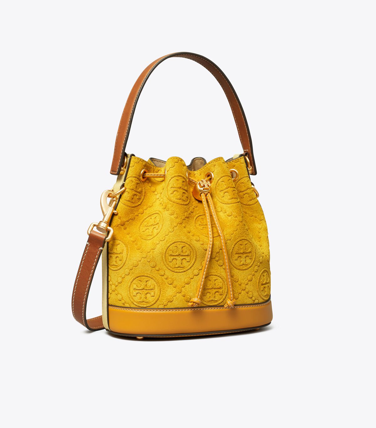 Bolsos Cruzados Tory Burch T Monogram Gamuza Embossed Mujer Naranjas Oscuro Flores | OUTLETS-73241069