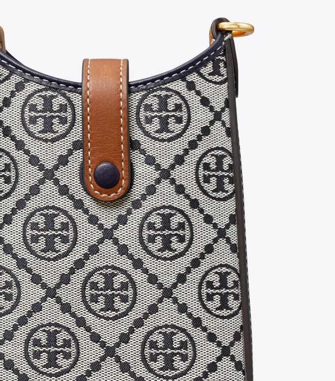 Bolsos Cruzados Tory Burch T Monogram Mujer Azul Marino | OUTLETS-25684179