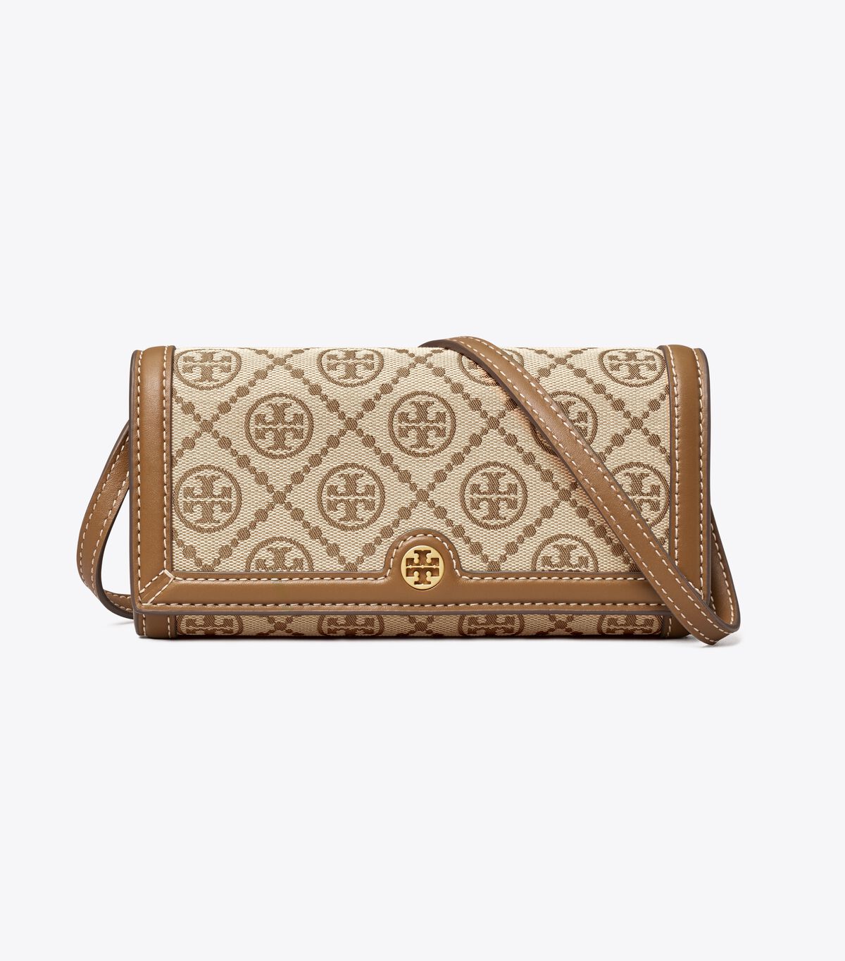 Bolsos Cruzados Tory Burch T Monogram Mujer Marrom | OUTLETS-63021859