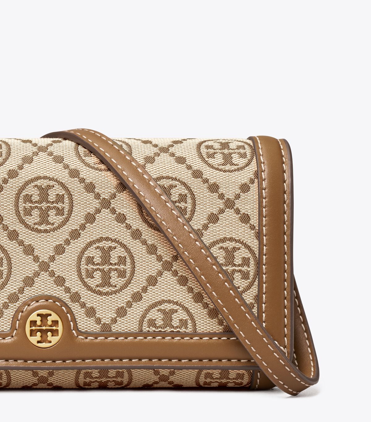 Bolsos Cruzados Tory Burch T Monogram Mujer Marrom | OUTLETS-63021859