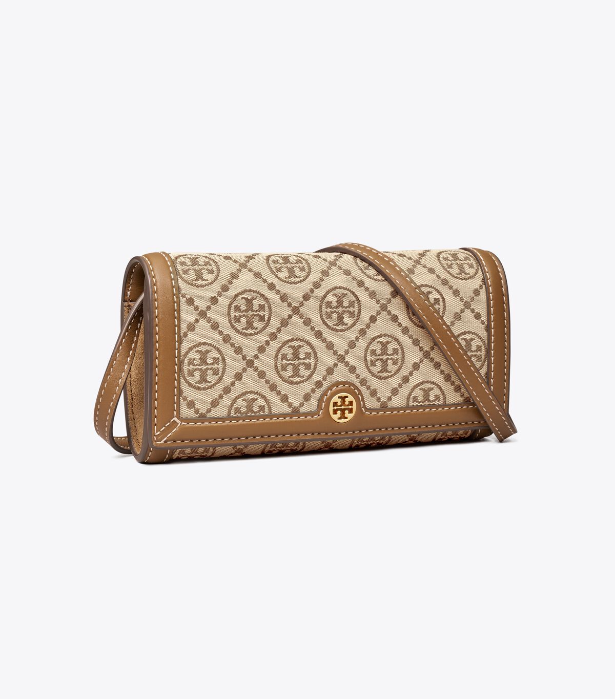 Bolsos Cruzados Tory Burch T Monogram Mujer Marrom | OUTLETS-63021859