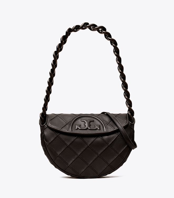 Bolsos Mini Tory Burch Fleming Soft Mujer Negros | OUTLETS-26403179