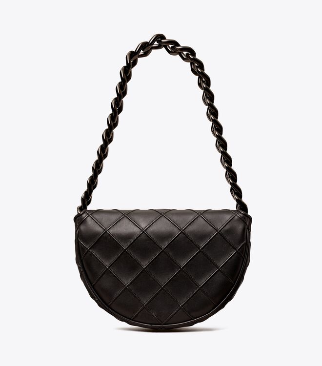 Bolsos Mini Tory Burch Fleming Soft Mujer Negros | OUTLETS-26403179