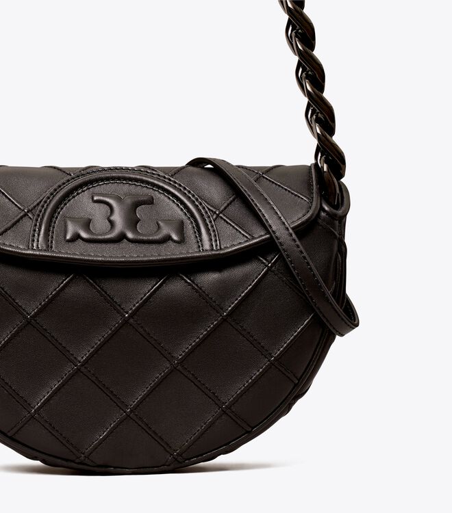 Bolsos Mini Tory Burch Fleming Soft Mujer Negros | OUTLETS-26403179