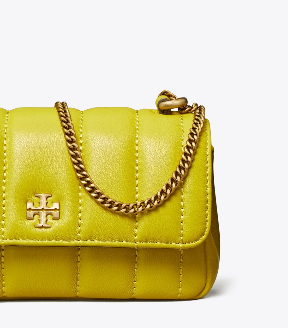 Bolsos Mini Tory Burch Kira Mujer Amarillos Verdes | OUTLETS-15890349