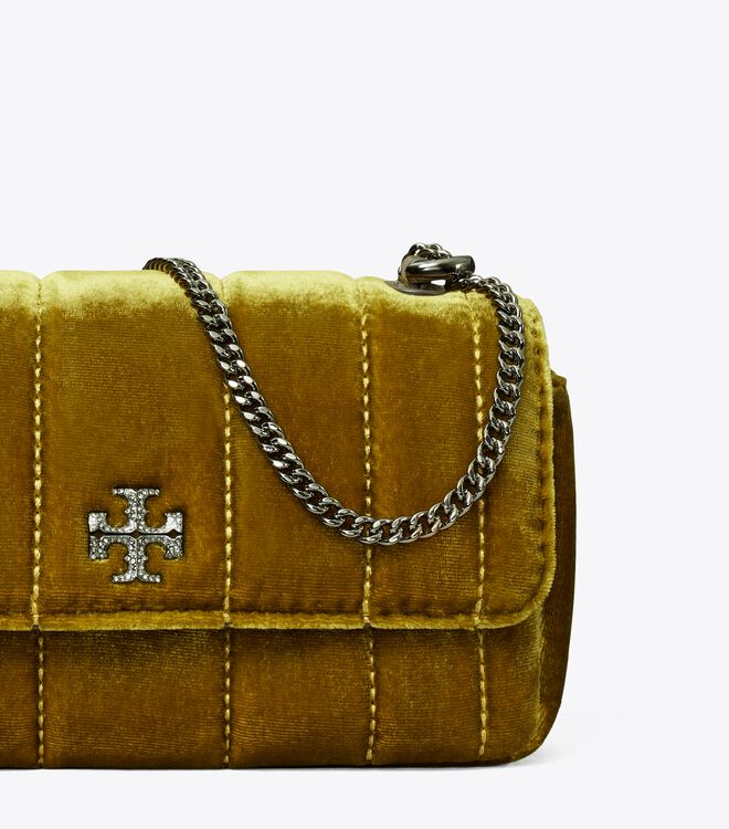 Bolsos Mini Tory Burch Kira Mujer Amarillos Oscuro | OUTLETS-43872699