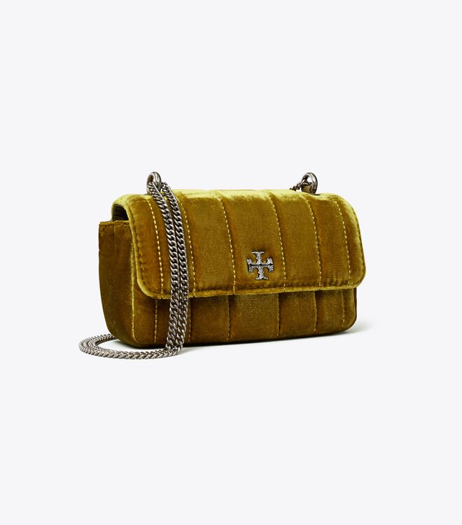 Bolsos Mini Tory Burch Kira Mujer Amarillos Oscuro | OUTLETS-43872699