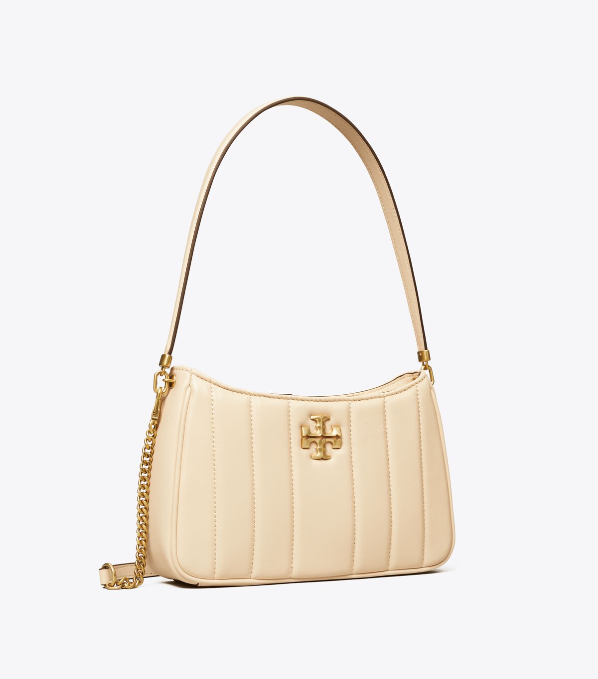 Bolsos Mini Tory Burch Kira Mujer Beige Dorados | OUTLETS-31452699