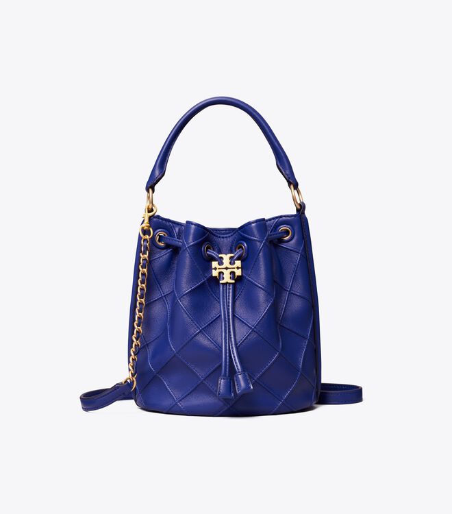 Bolsos Mini Tory Burch Small Fleming Soft Mujer Azul Marino | OUTLETS-48502939