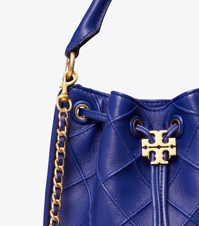 Bolsos Mini Tory Burch Small Fleming Soft Mujer Azul Marino | OUTLETS-48502939