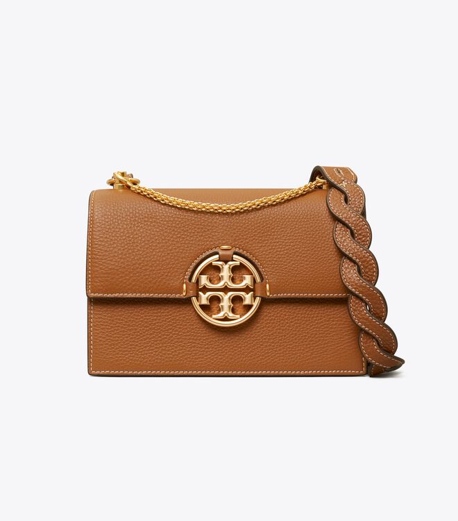 Bolsos Mini Tory Burch Small Miller Mujer Marrom | OUTLETS-51786949