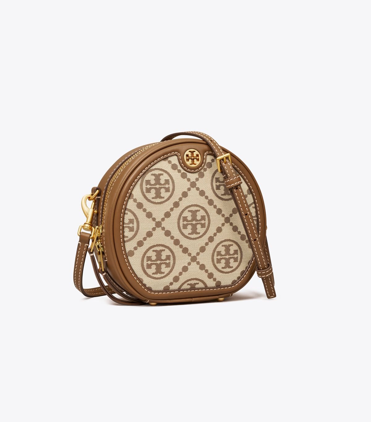 Bolsos Mini Tory Burch T Monogram Jacquard Mujer Marrom | OUTLETS-78352649