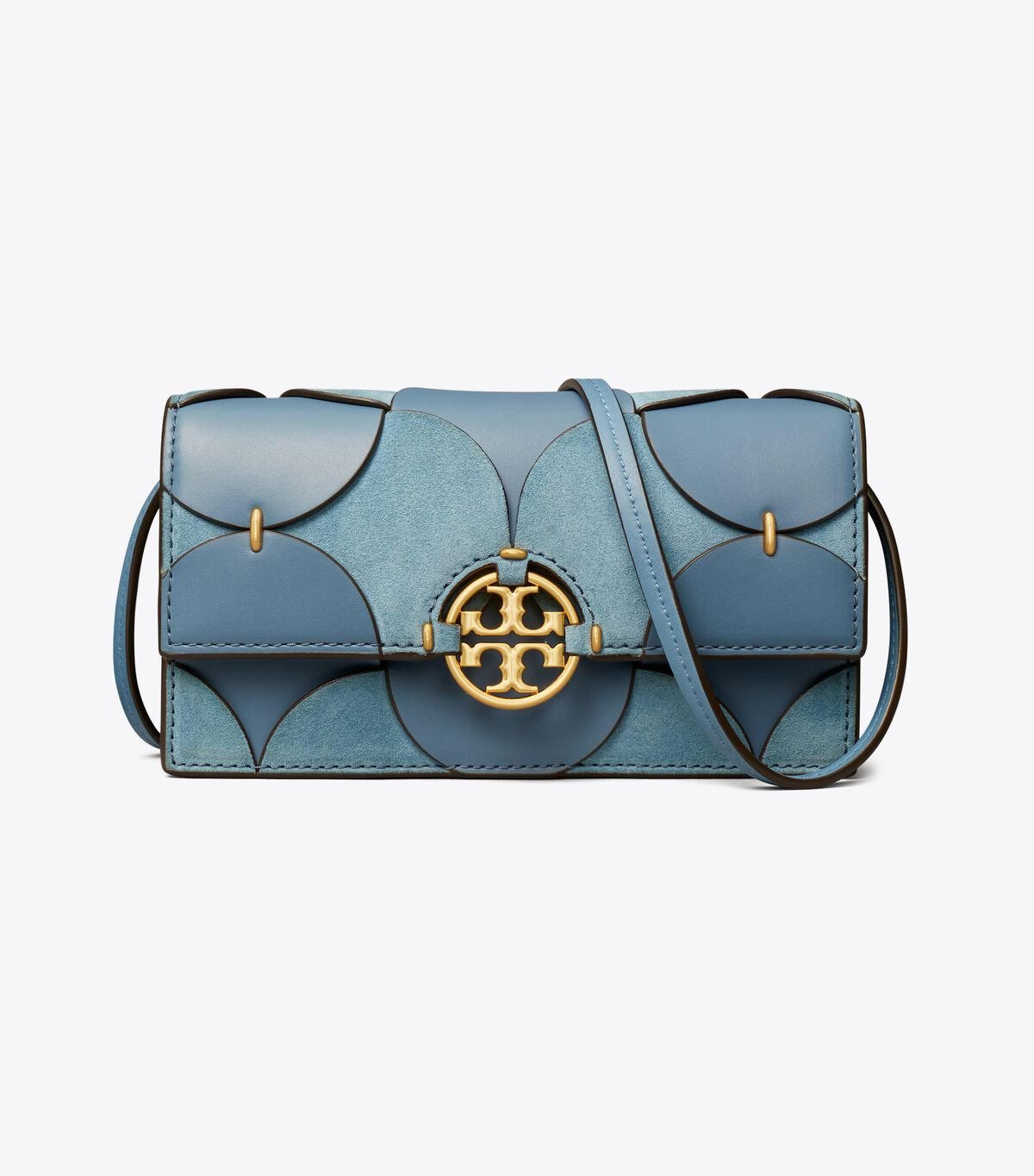 Carteras Tory Burch Miller Disc Die-cut Mujer Azules | OUTLETS-16037459