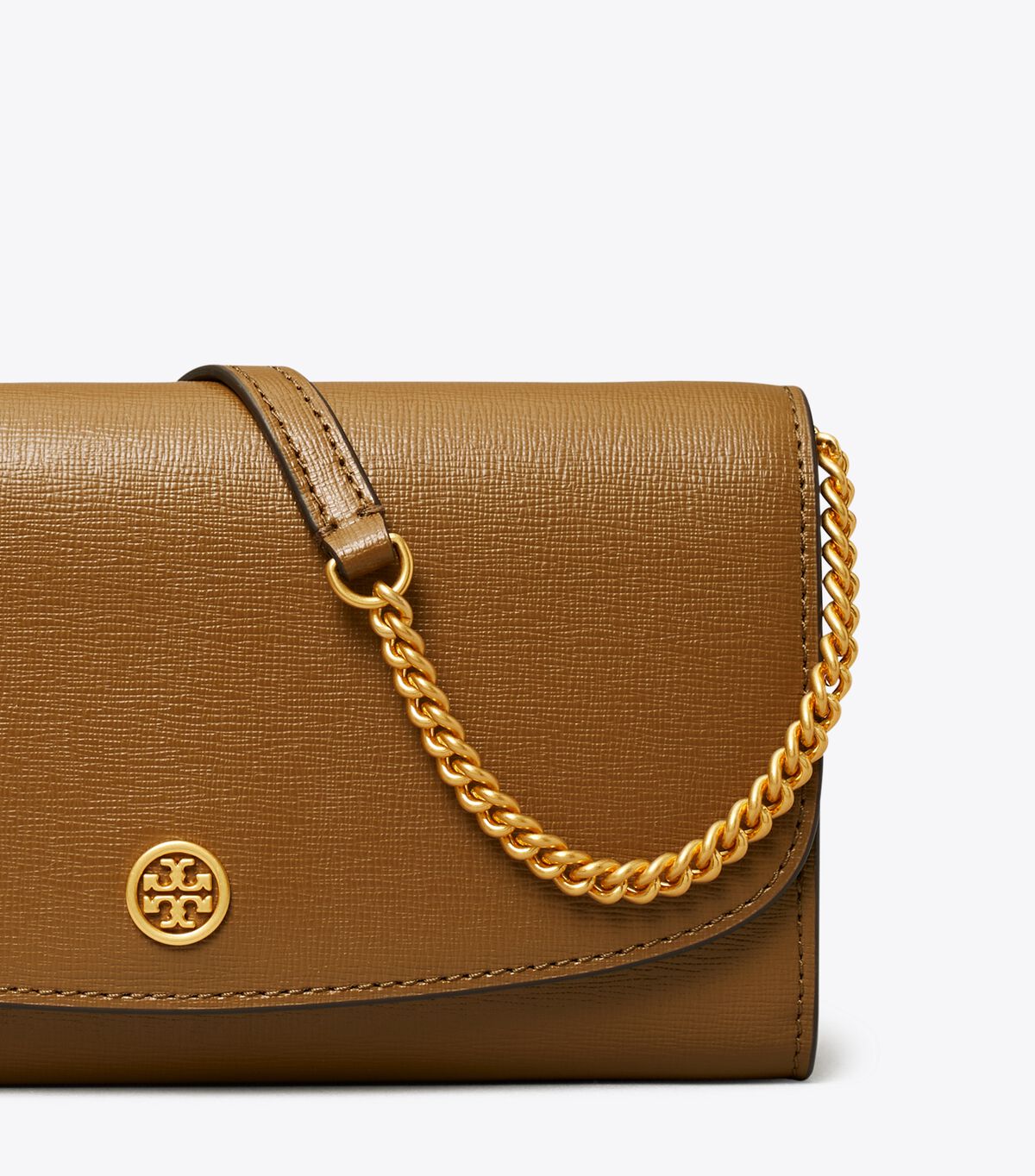 Carteras Tory Burch Robinson Mujer Marrom | OUTLETS-16379089