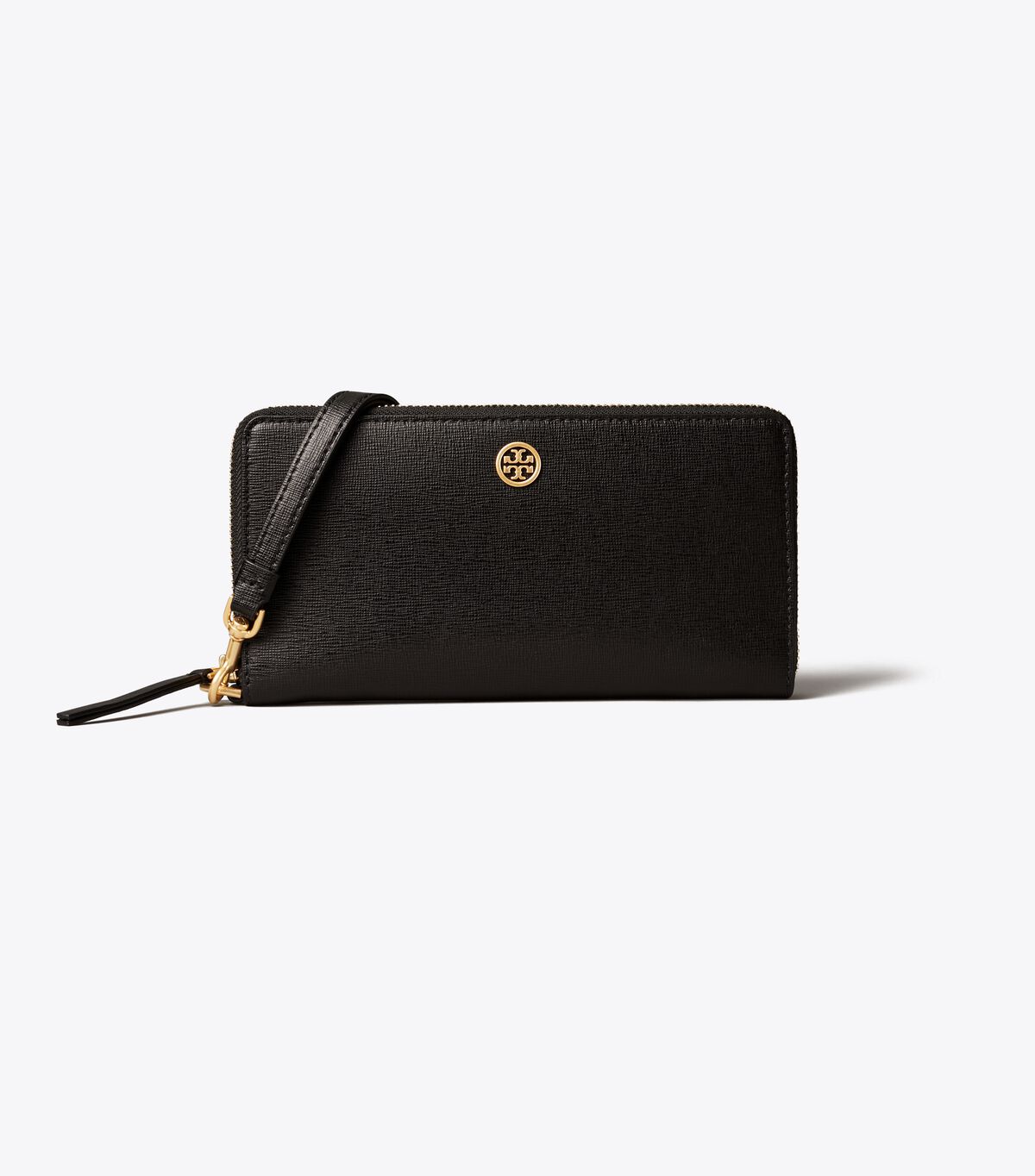 Carteras Tory Burch Robinson Zip Mujer Negros | OUTLETS-91634289