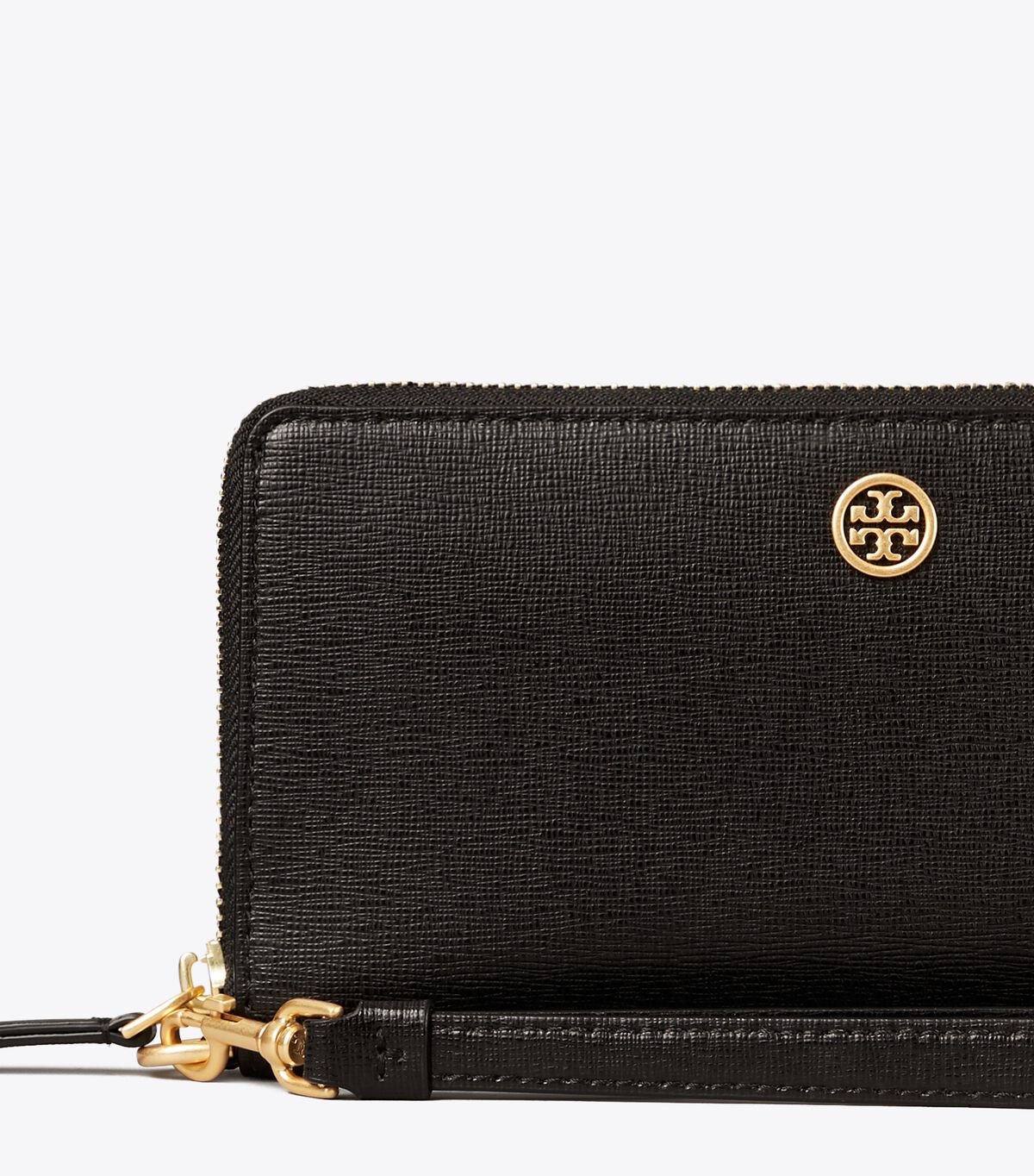 Carteras Tory Burch Robinson Zip Mujer Negros | OUTLETS-91634289