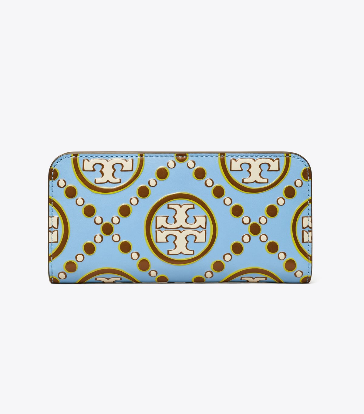 Carteras Tory Burch T Monogram Contrast Embossed Mujer Azules Blancos | OUTLETS-49105689