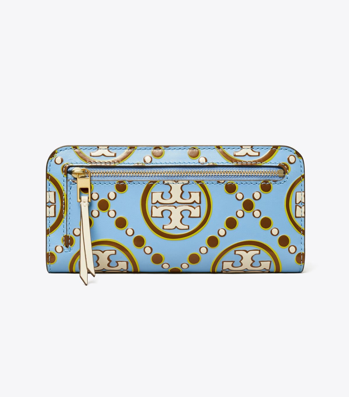 Carteras Tory Burch T Monogram Contrast Embossed Mujer Azules Blancos | OUTLETS-49105689