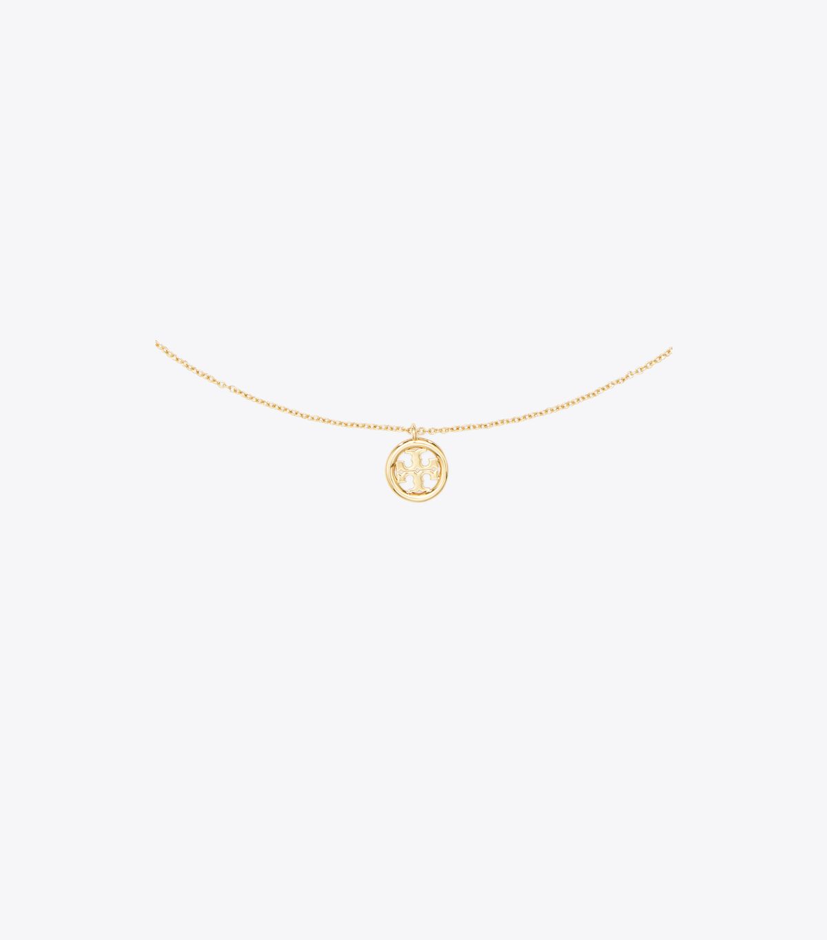 Collar Tory Burch Miller Pendant Mujer Dorados | OUTLETS-90645189