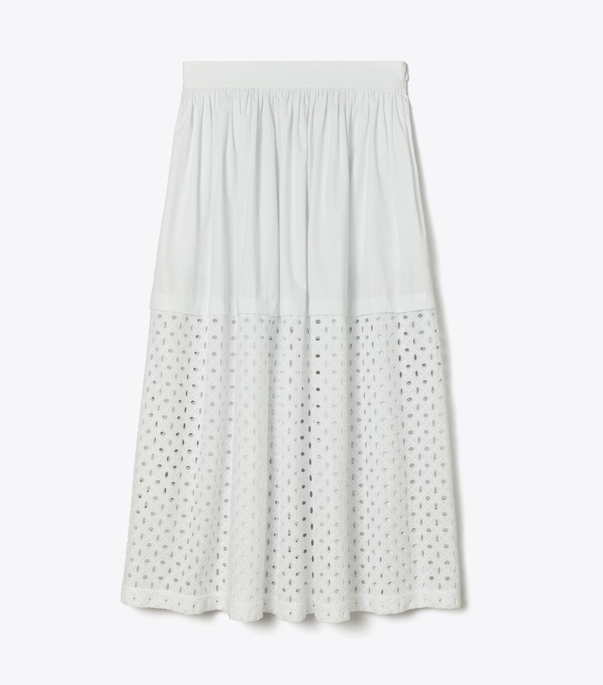 Falda Tory Burch Eyelet Mujer Blancos | OUTLETS-12406739