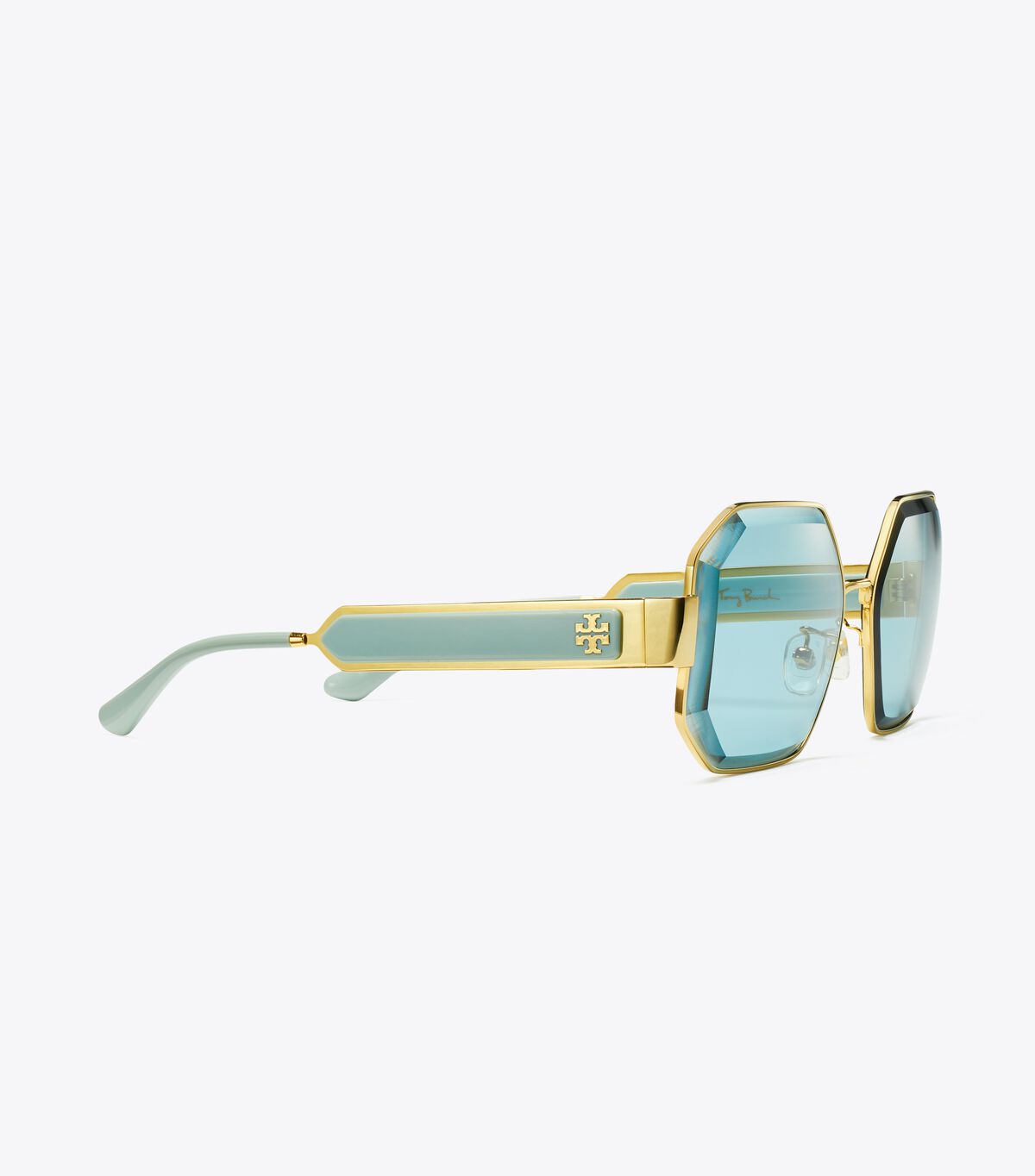 Lentes De Sol Tory Burch Kira Faceted Geometric Mujer Dorados Azur | OUTLETS-37465819