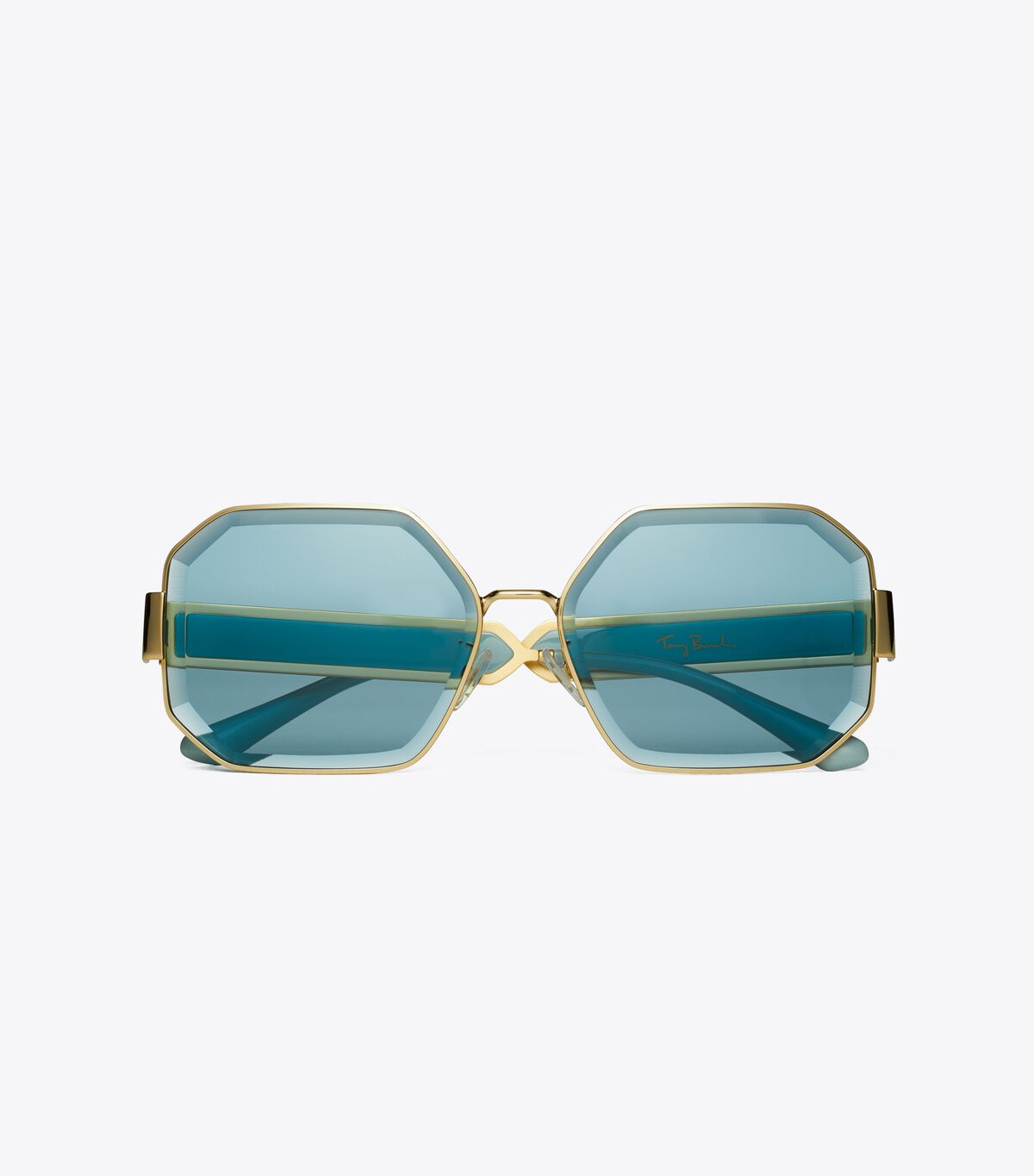 Lentes De Sol Tory Burch Kira Faceted Geometric Mujer Dorados Azur | OUTLETS-37465819