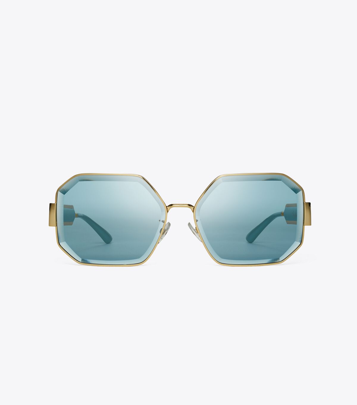 Lentes De Sol Tory Burch Kira Faceted Geometric Mujer Dorados Azur | OUTLETS-37465819