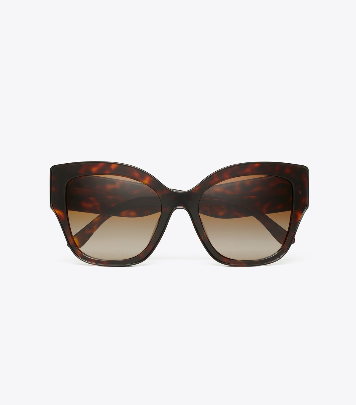 Lentes De Sol Tory Burch Oversized Cat-eye Mujer Marrom Oscuro | OUTLETS-07912859