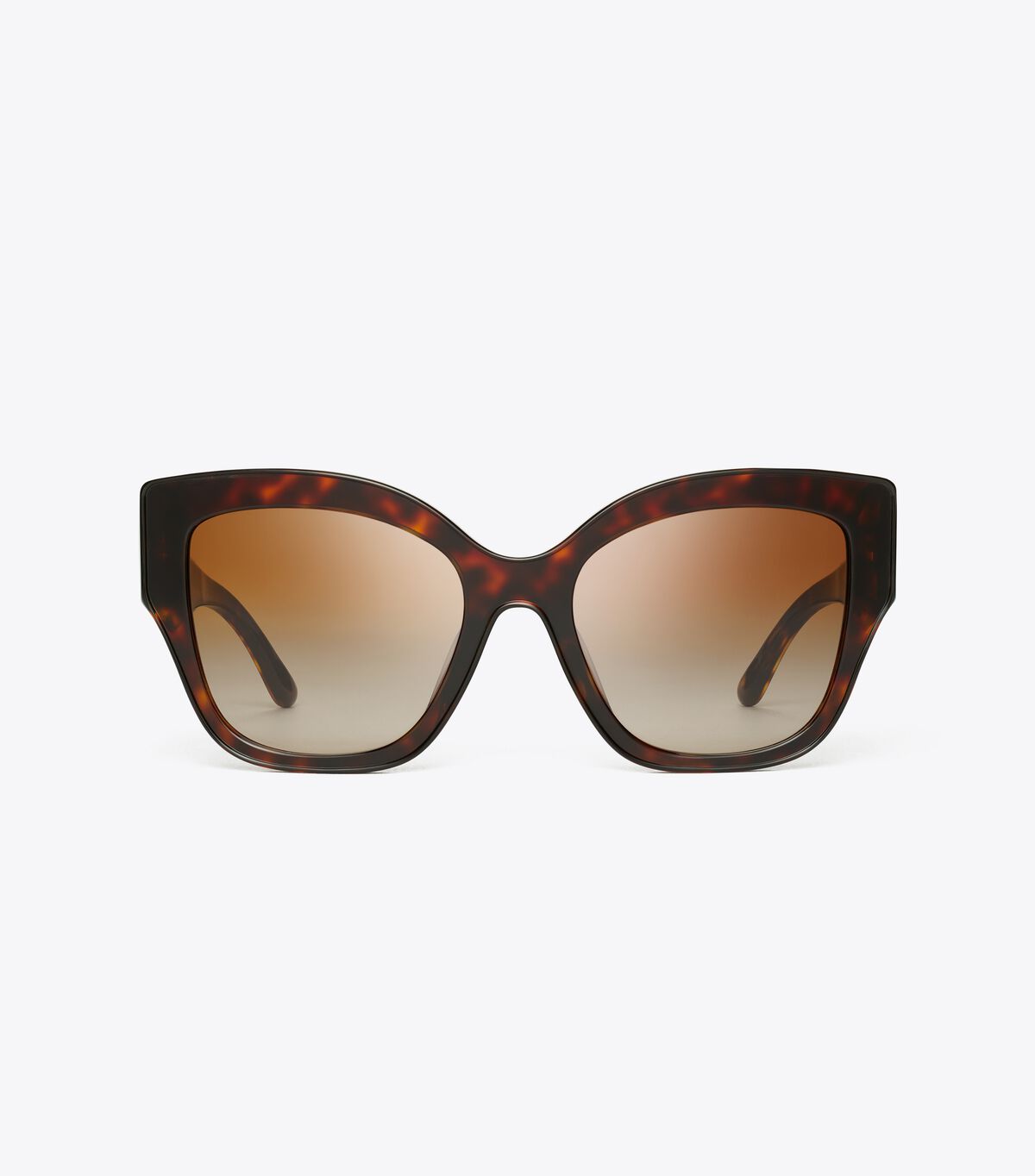 Lentes De Sol Tory Burch Oversized Cat-eye Mujer Marrom Oscuro | OUTLETS-07912859