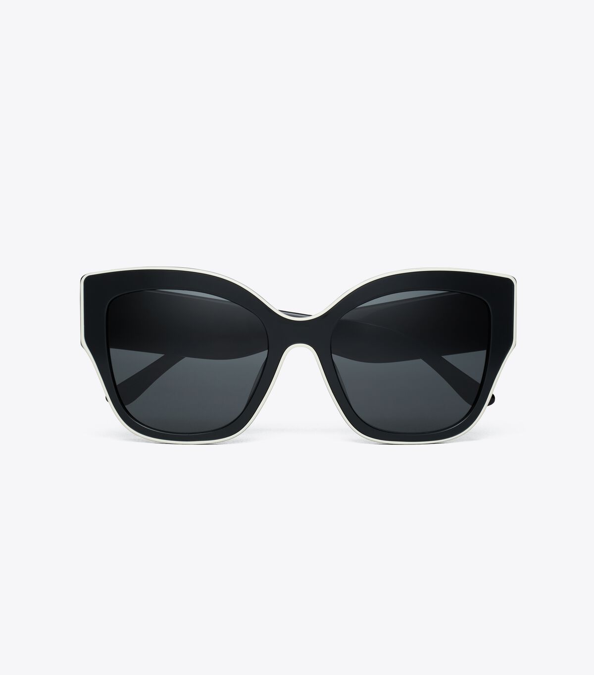 Lentes De Sol Tory Burch Oversized Cat-eye Mujer Negros Blancos Grises | OUTLETS-19736859