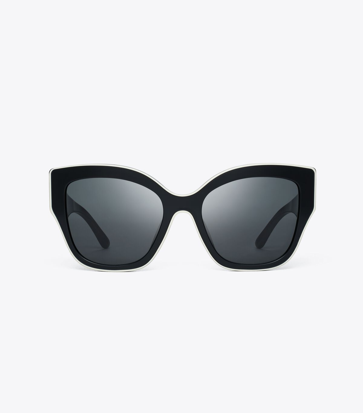 Lentes De Sol Tory Burch Oversized Cat-eye Mujer Negros Blancos Grises | OUTLETS-19736859