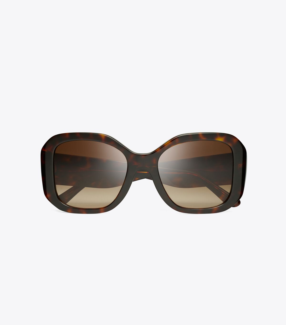 Lentes De Sol Tory Burch Oversized Square Mujer Marrom Oscuro | OUTLETS-02469719