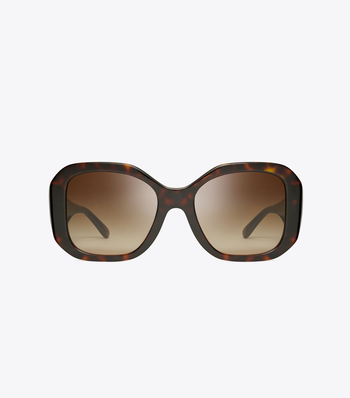 Lentes De Sol Tory Burch Oversized Square Mujer Marrom Oscuro | OUTLETS-02469719