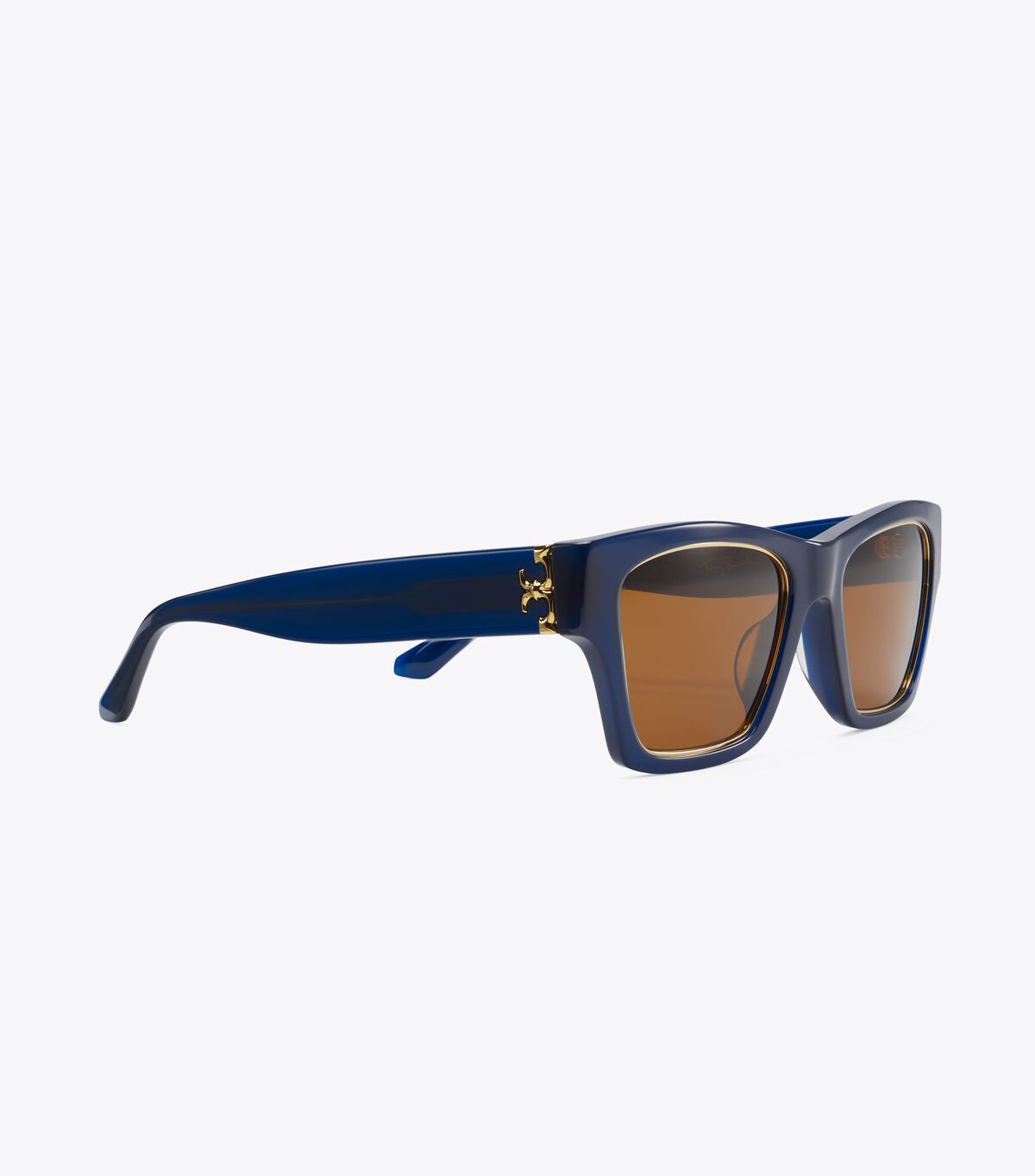 Lentes De Sol Tory Burch Trace Mujer Azul Marino Marrom | OUTLETS-93041629