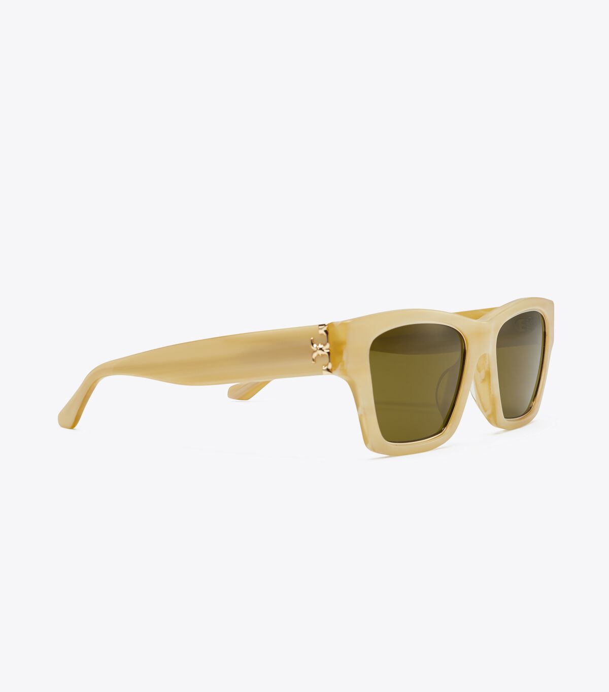 Lentes De Sol Tory Burch Trace Mujer Blancos Verde Oliva | OUTLETS-75134869