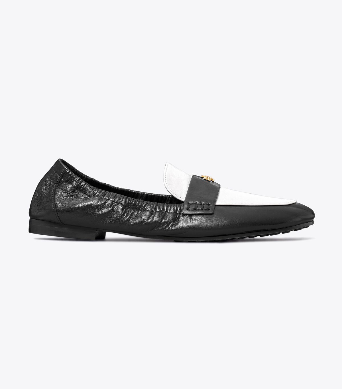 Loafers Tory Burch Eleanor Mujer Negros Blancos | OUTLETS-54670189