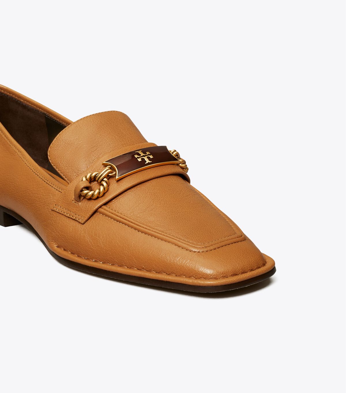 Loafers Tory Burch Perrine Mujer Marrom | OUTLETS-65147809