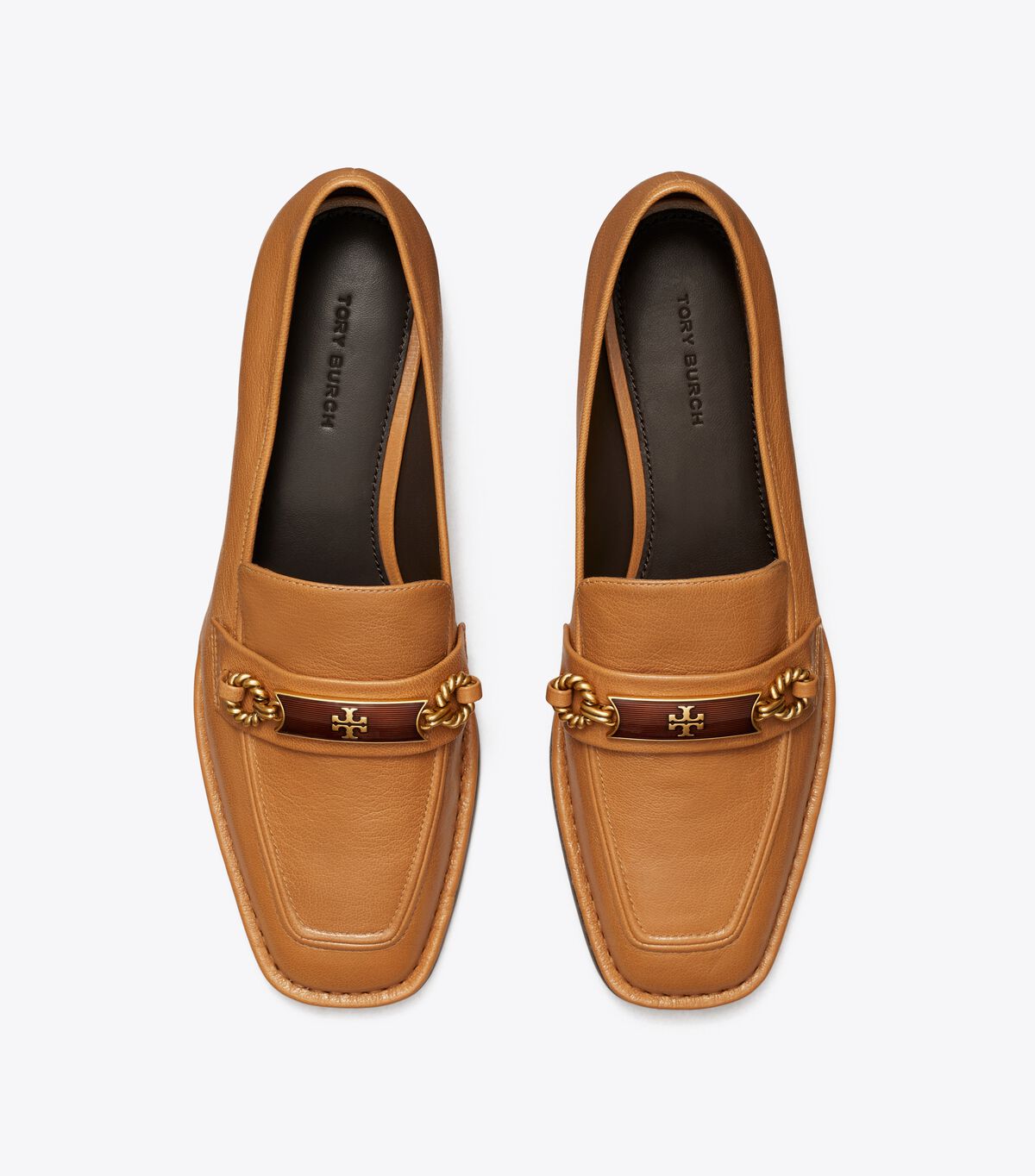 Loafers Tory Burch Perrine Mujer Marrom | OUTLETS-65147809